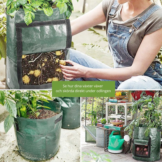 Andningsbara odlingspåsar