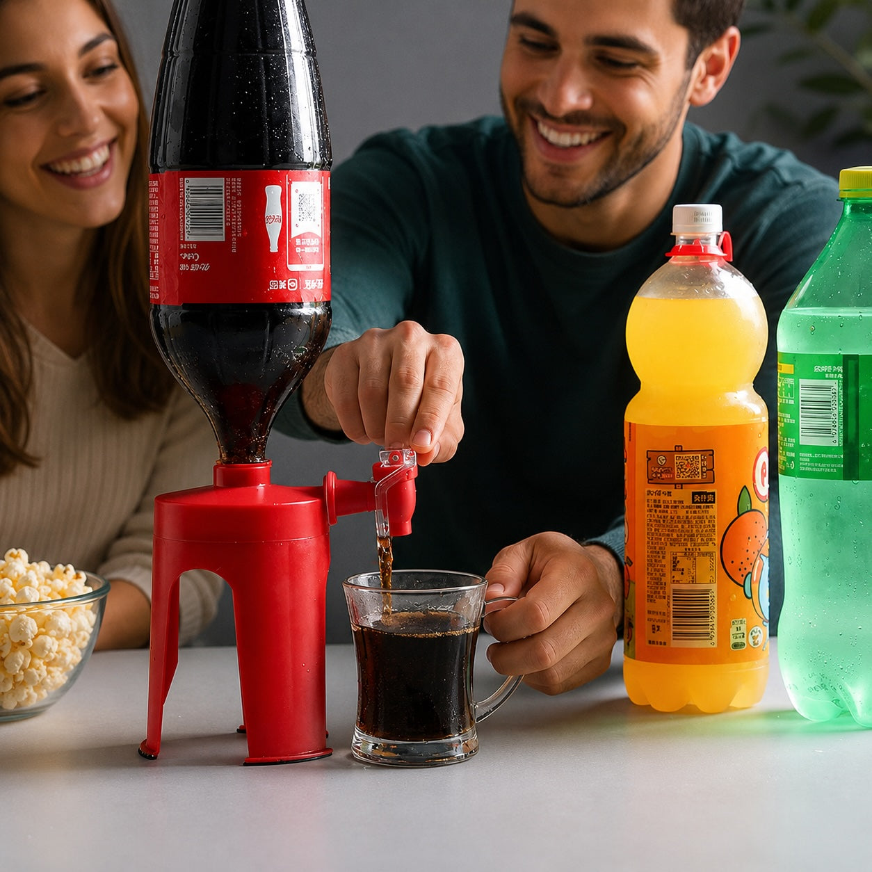 Smart Läskdispenser – Enkel & Spillfri Servering