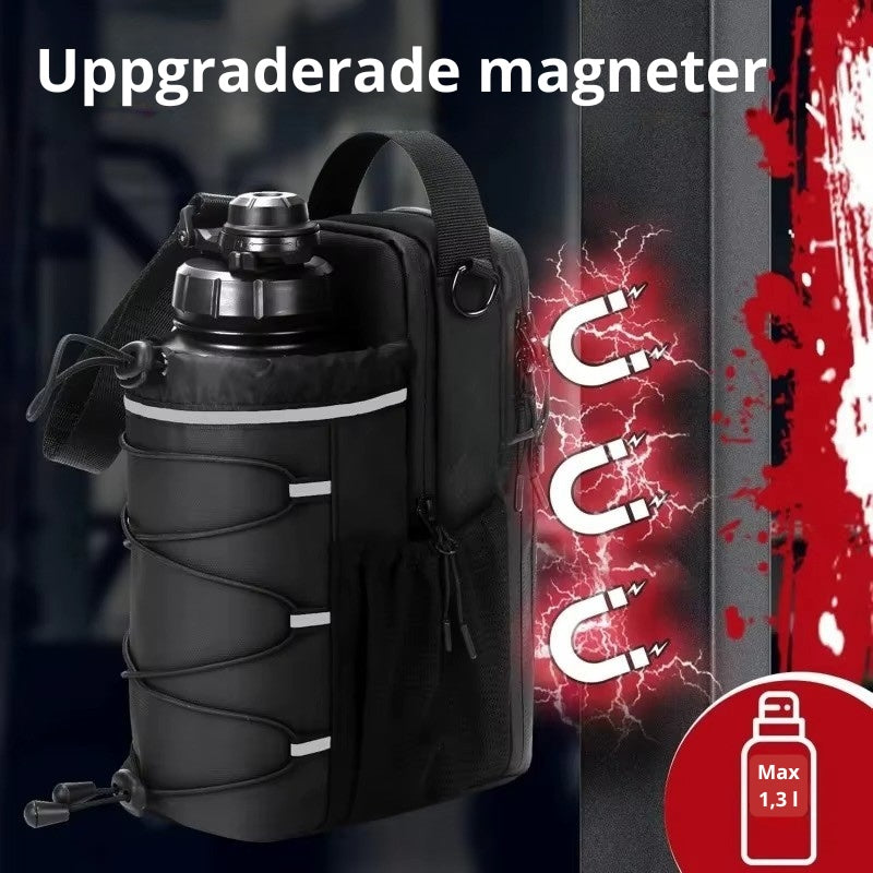Magnetisk Gymväska för Vattenflaska – Slipp Smutsiga Gymgolv