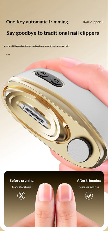SmartClip™ – Elektrisk Nagelklippare med Automatisk Nagelfil