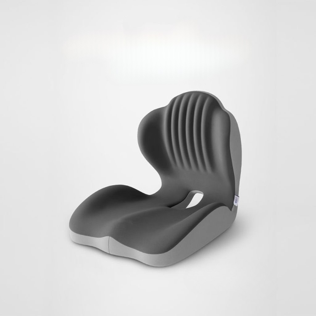 Ergonomisk Sittkudde med Ryggstöd – Memory Foam för Bättre Hållning