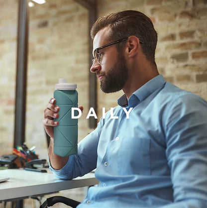 FlexBottle™ – Hopfällbar Vattenflaska