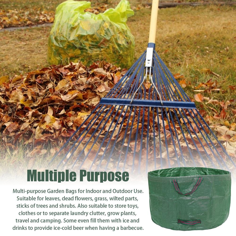 GardenBag Pro™ – Hopfällbar Trädgårdssäck 240L