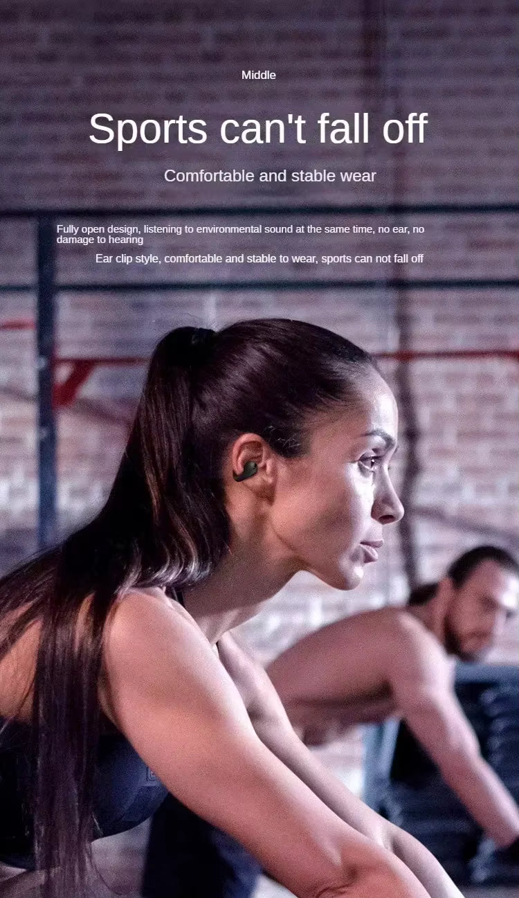 ClipSound™ – Trådlösa Bluetooth Hörlurar med Öppen Design