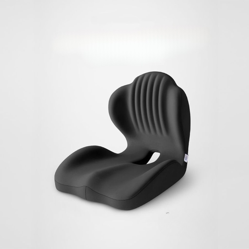 Ergonomisk Sittkudde med Ryggstöd – Memory Foam för Bättre Hållning