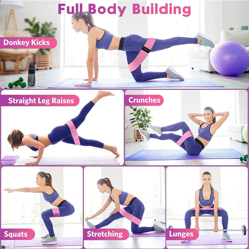 BootyFlex™ Resistance Bands – Träningsband för Ben & Glutes