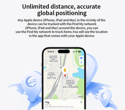 Smart Bluetooth Tracker – Hitta Nycklar, Väskor & Bagage med Apple Hitta