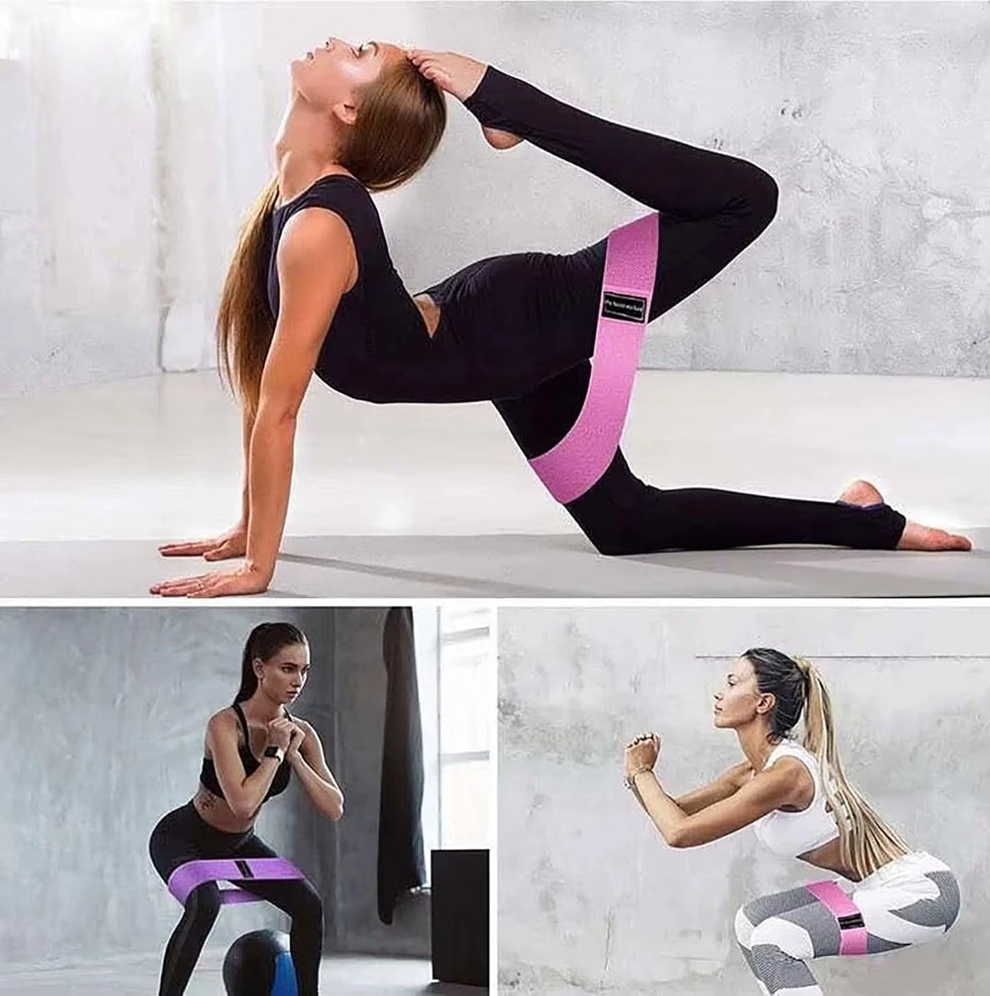 BootyFlex™ Resistance Bands – Träningsband för Ben & Glutes